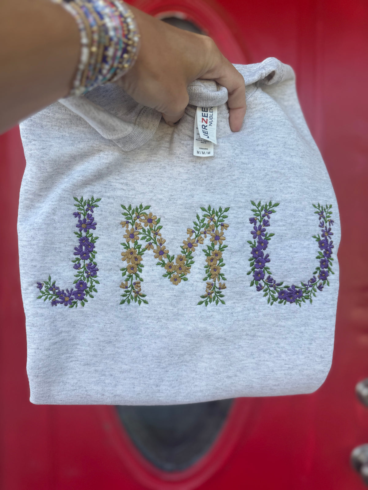 Custom School Embroidered sweatshirt