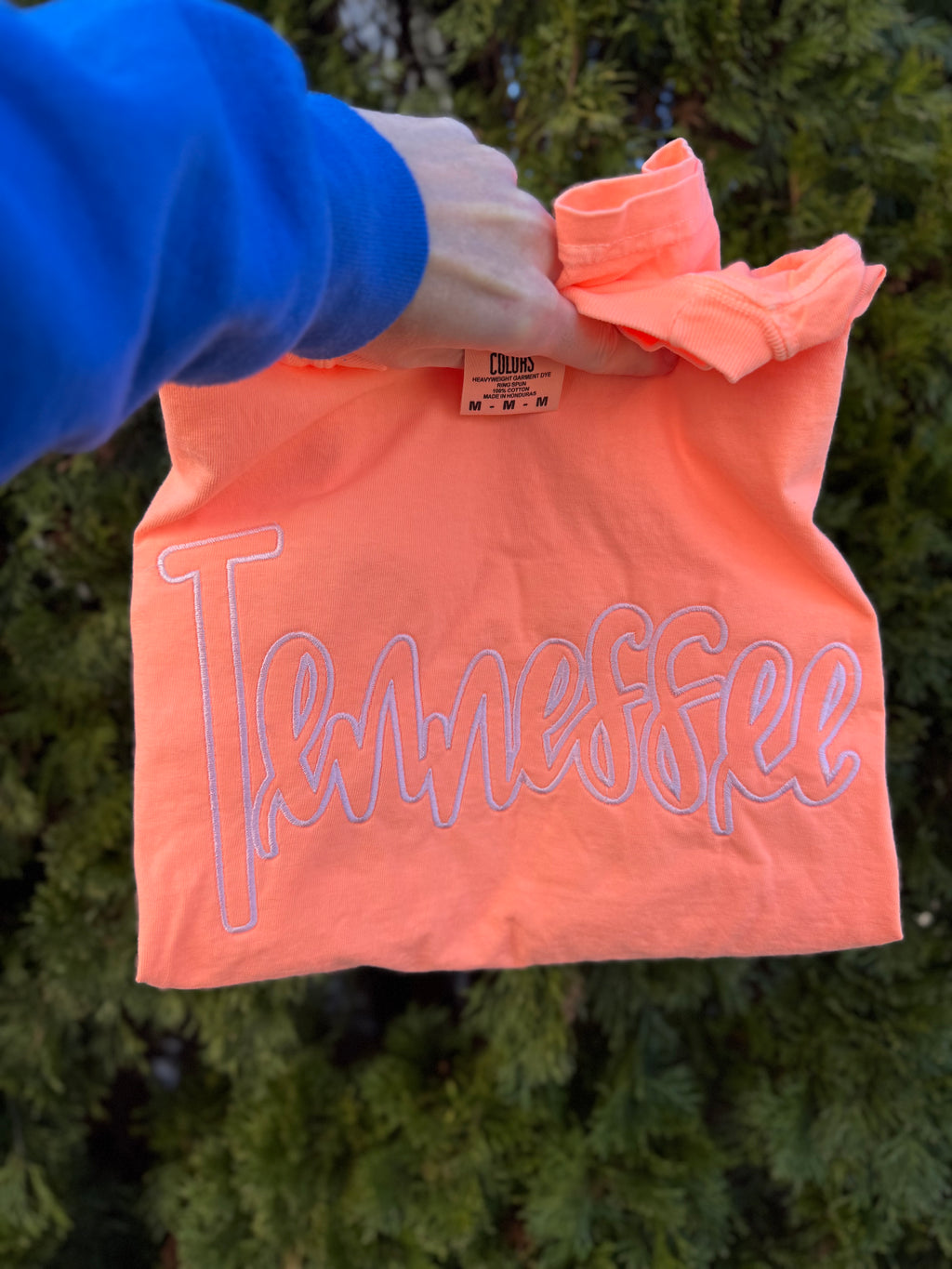 Tennessee Embroidered Short Sleeve Shirt