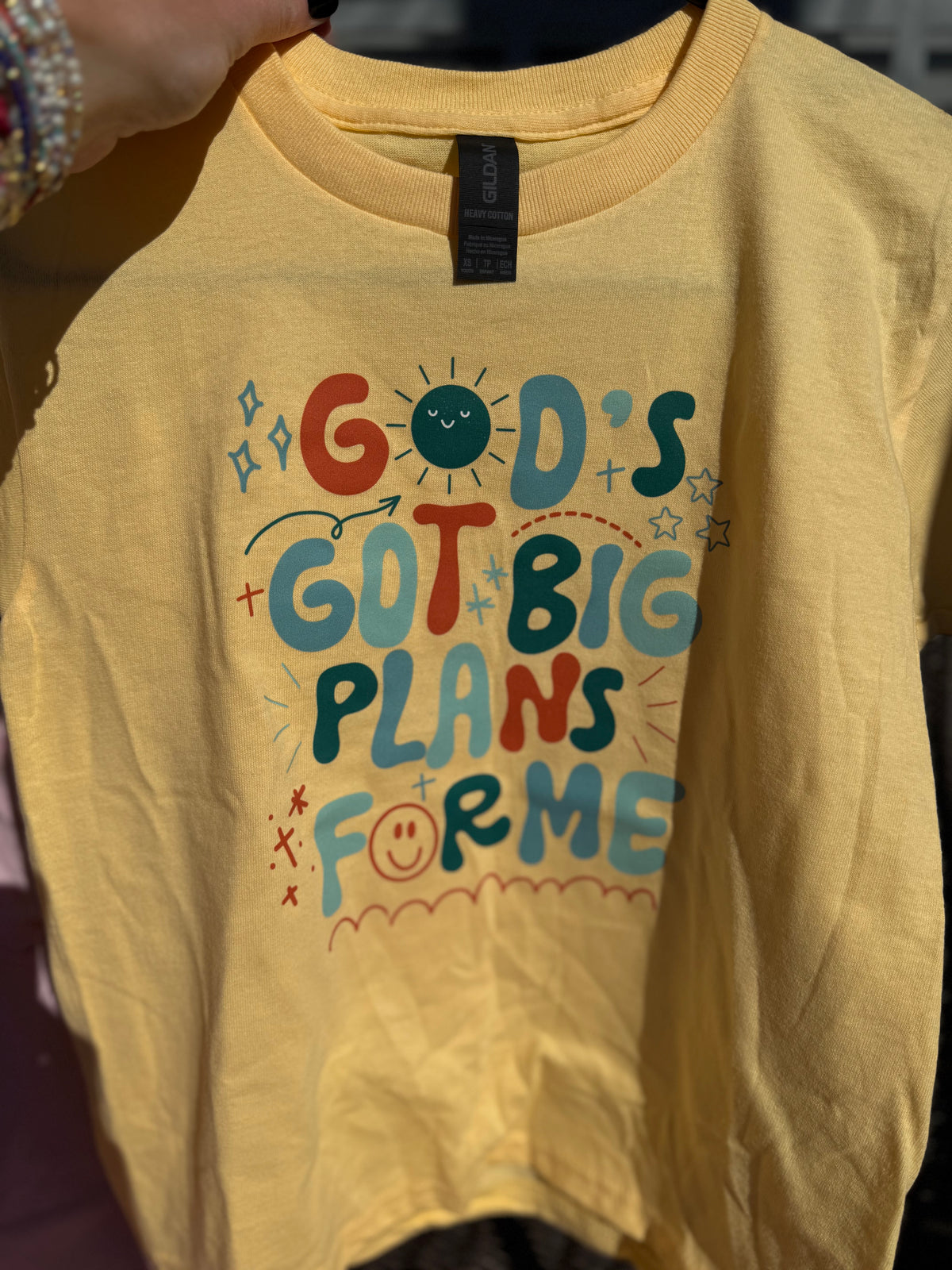 YOUTH Gods got big plans for me Short sleeve shirt