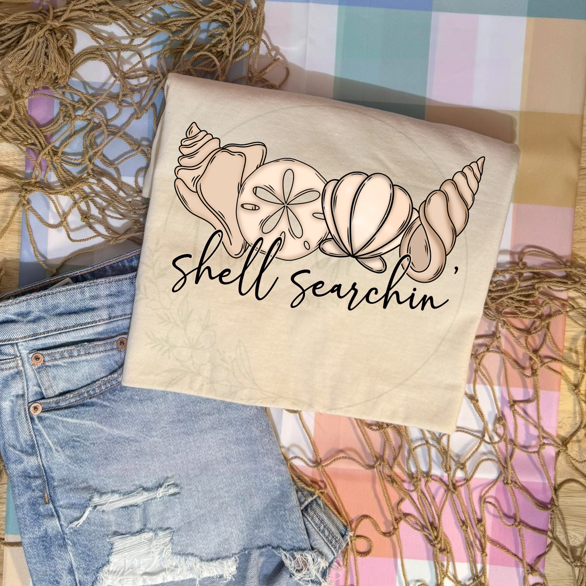 Shell Searchin short sleeve tee