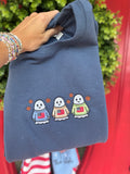 On the Coast Ghost embroidered sweatshirt