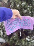 Georgia State embroidered short sleeve shirt