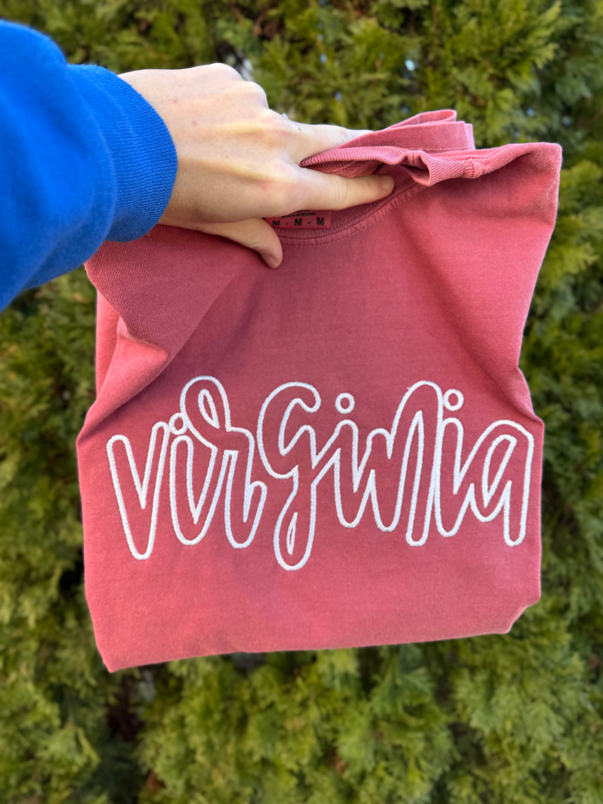 Virginia Embroidered Short Sleeve Shirt