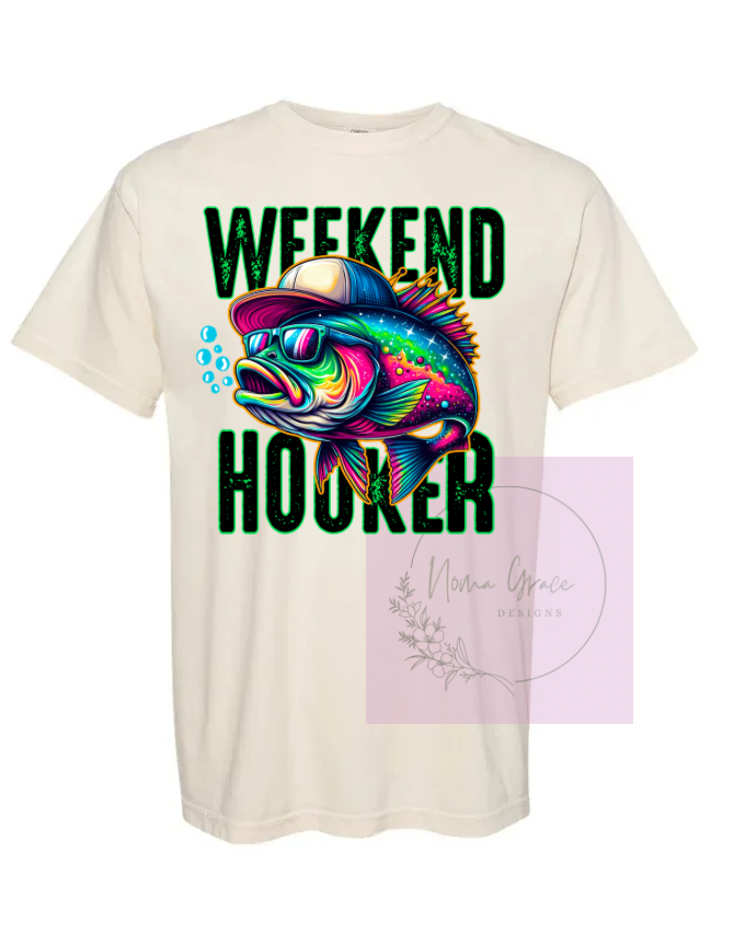 Weekend hooker fishing short sleeve shirt