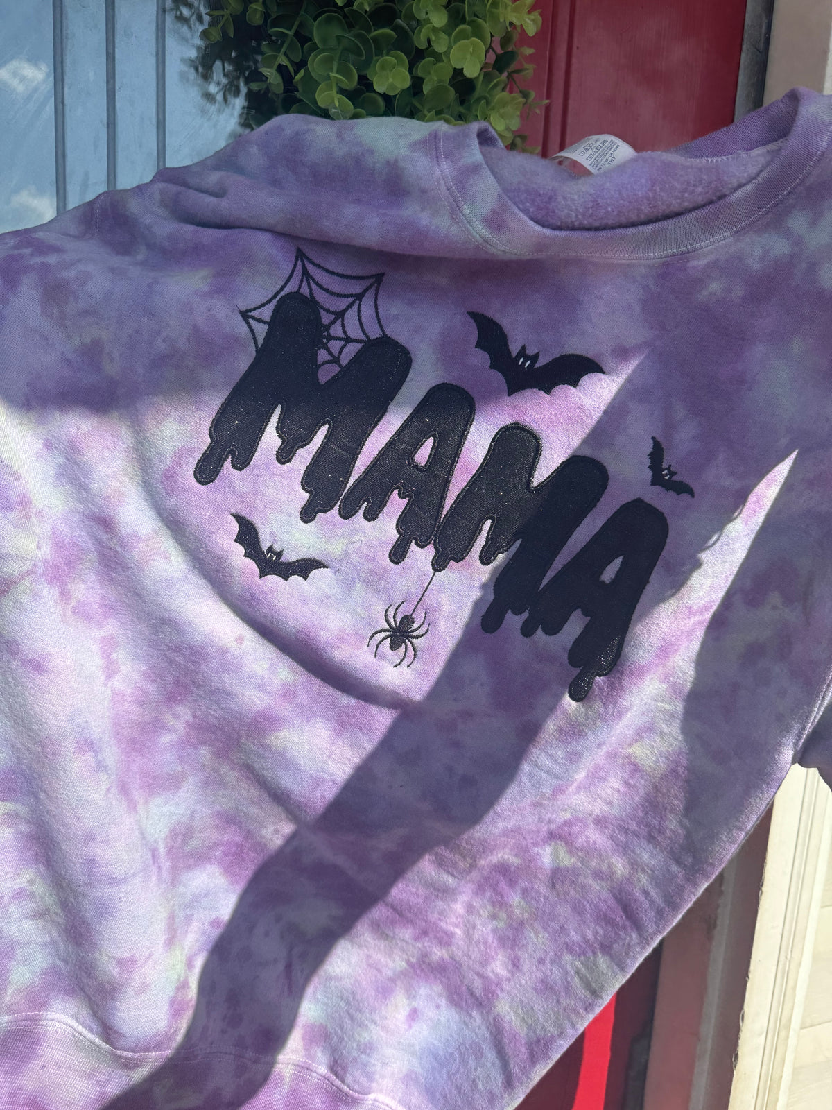 Spooky Mama embroidered sweatshirt