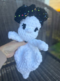 Ghost crochet plush