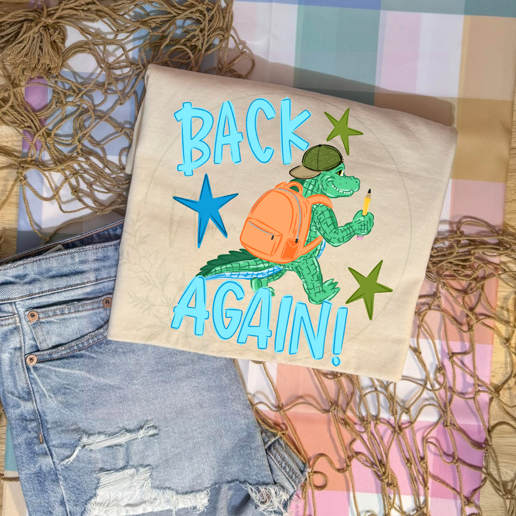 Guess who’s back FRONT AND BACK DESIGN short sleeve tee