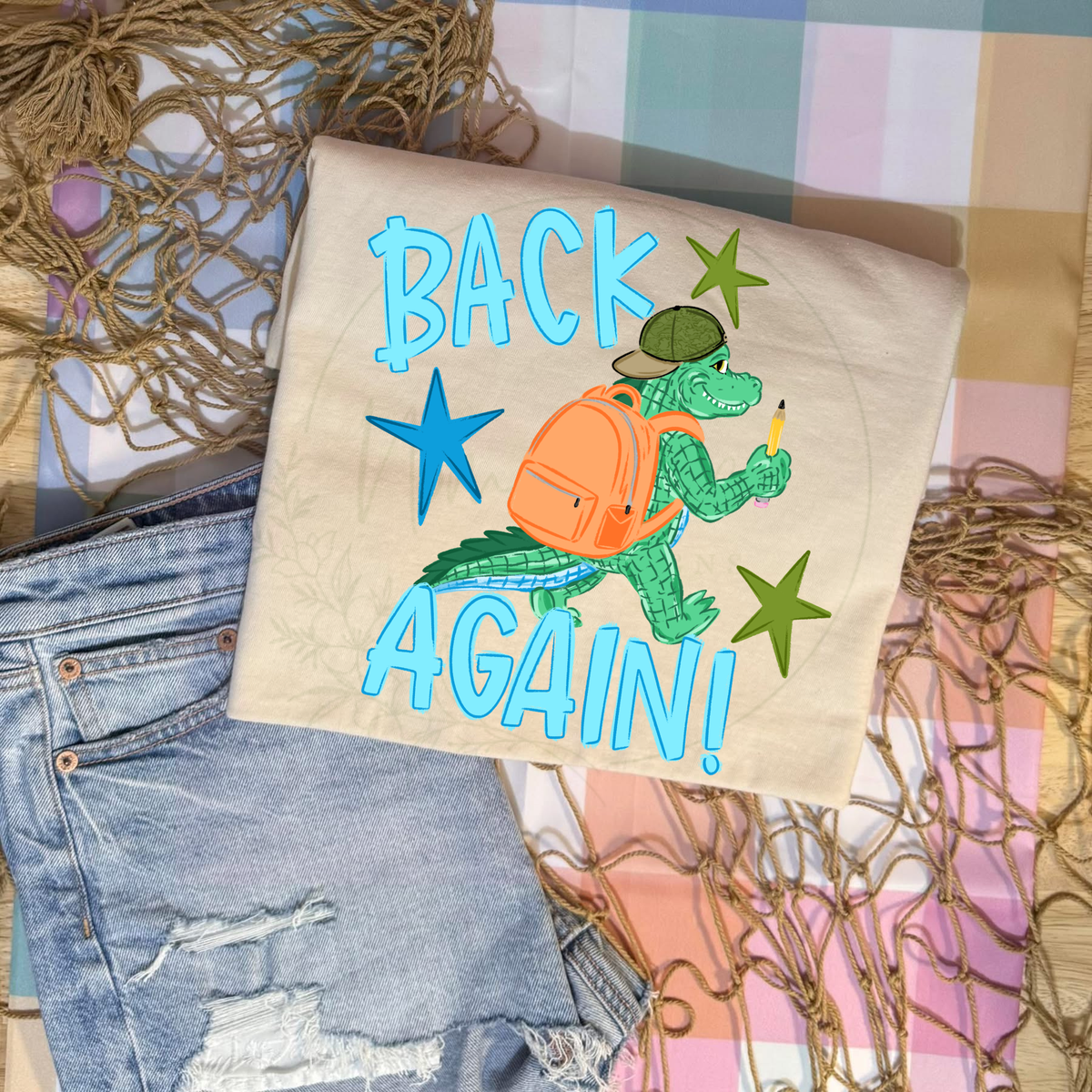 Guess who’s back FRONT AND BACK DESIGN short sleeve tee