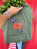 Spooky Season embroidered shirt