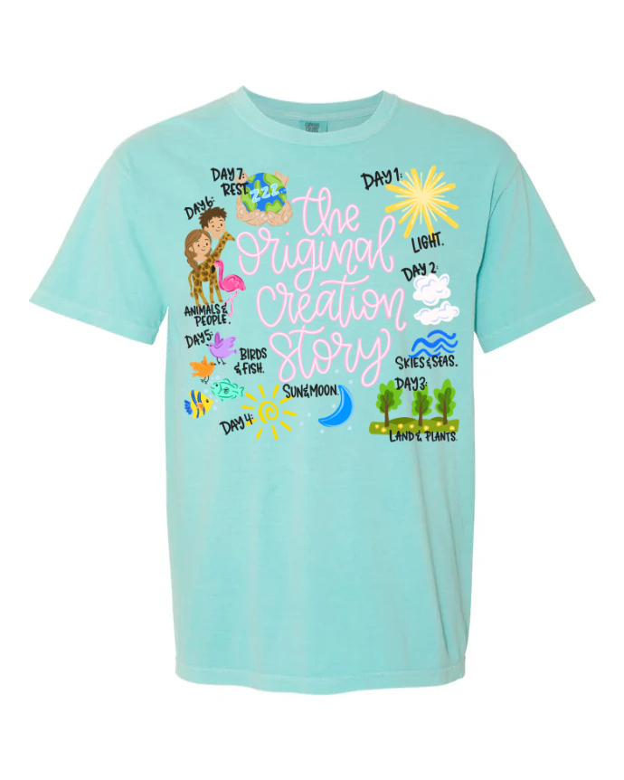 Creation Story short sleeve shirt
