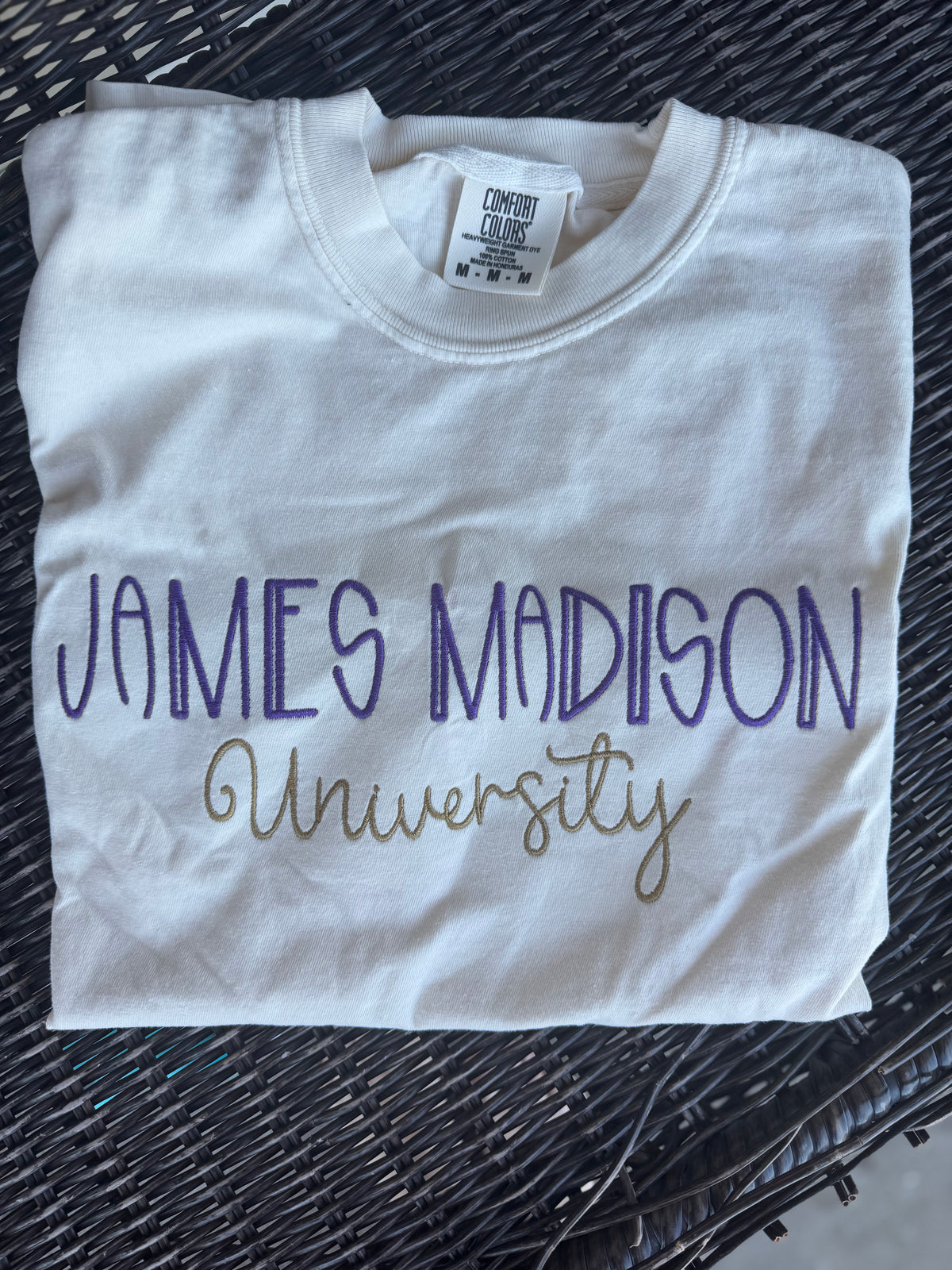 Custom School Embroidered Short Sleeve Shirt