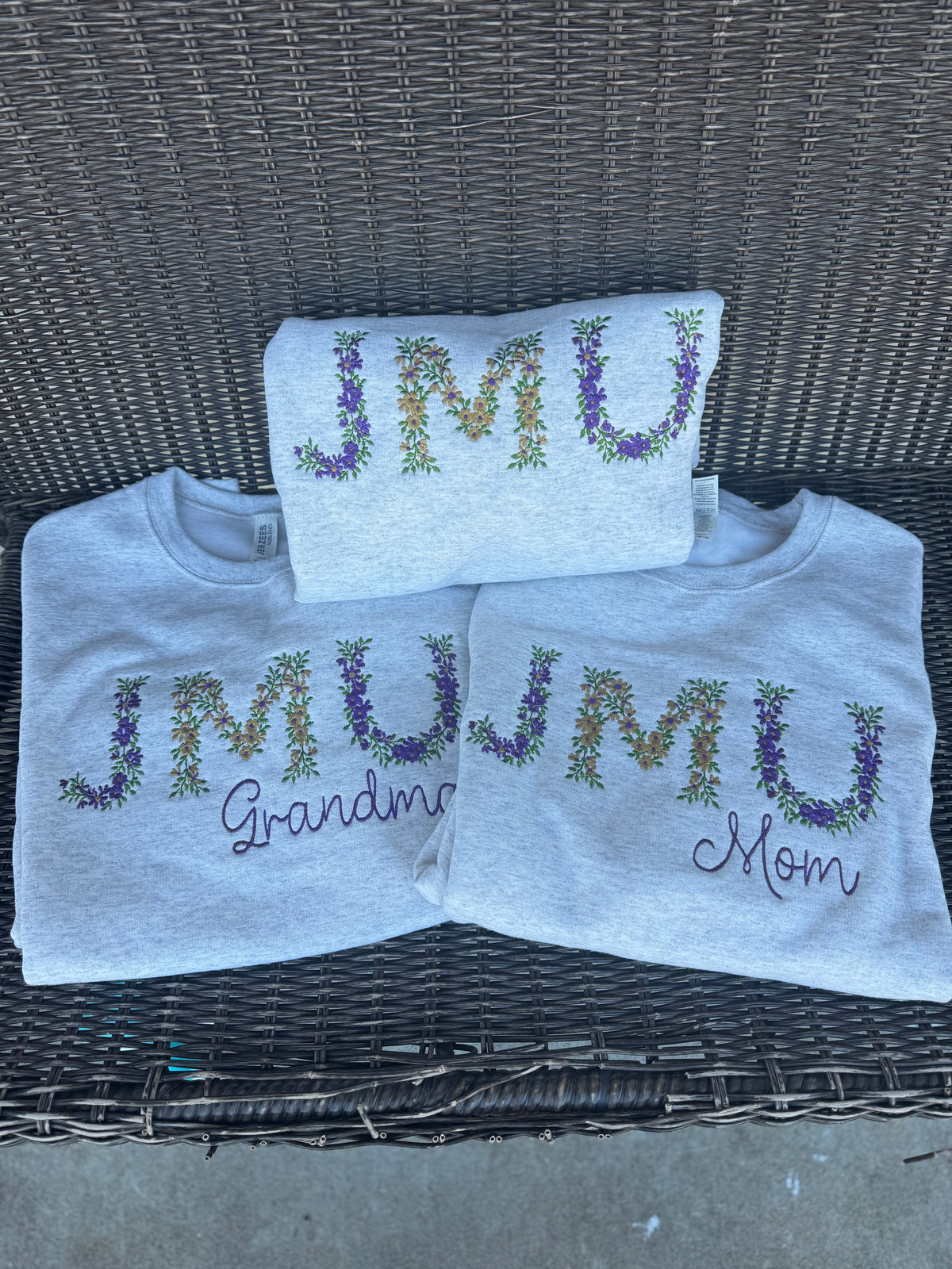 Custom School Embroidered sweatshirt
