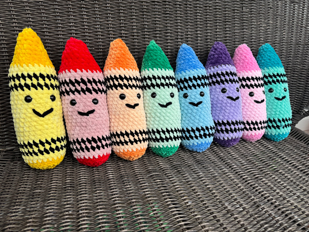 Crochet Crayon Collection