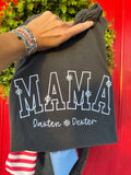 Mama daisy Embroidered Short sleeve shirt