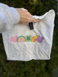 Lucky Charm embroidered short sleeve shirt