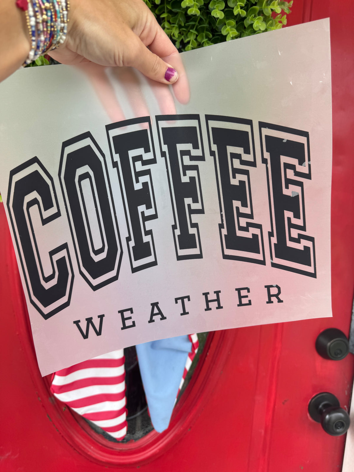 Coffee Weather Short sleeve shirt