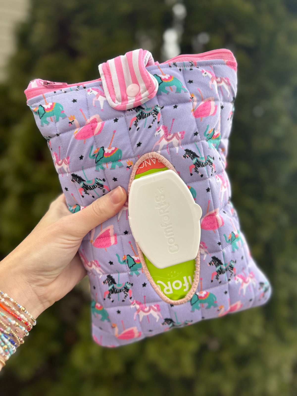 Diaper and Wipe Pouch 10.75X7.75