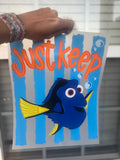 Just keep swimming short sleeve shirt