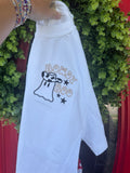 Howdy Boo embroidered short sleeve shirt