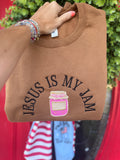 Jesus is my jam sweatshirt