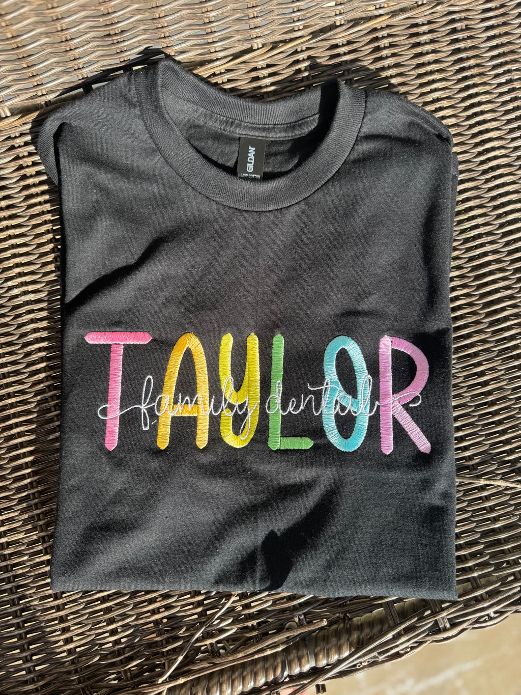 CUSTOM Colorful Name short sleeve shirt