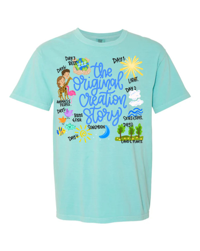 Creation Story short sleeve shirt