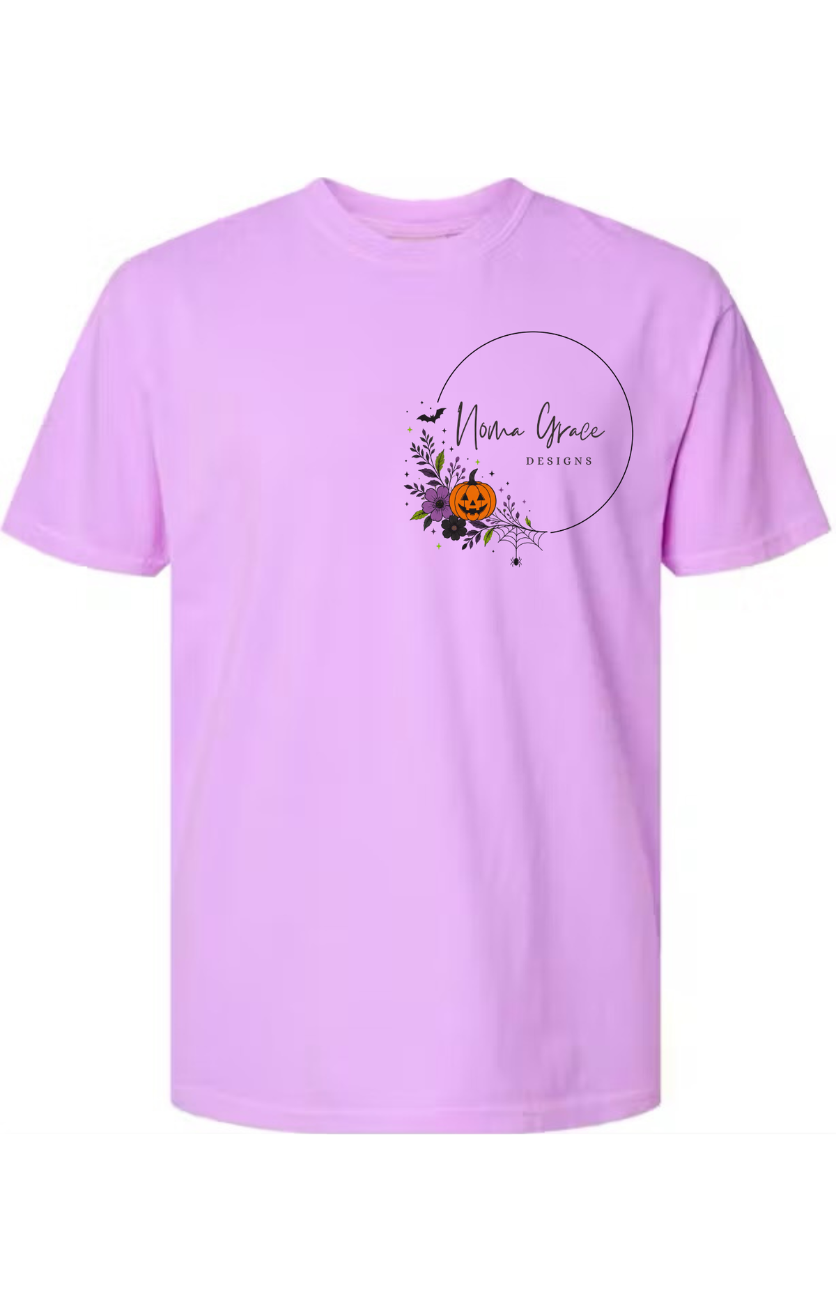 Noma Grace Designs Halloween small business short sleeve shirt