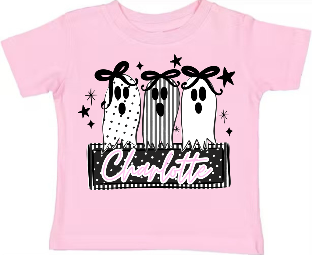 CUSTOM Ghost short sleeve tee