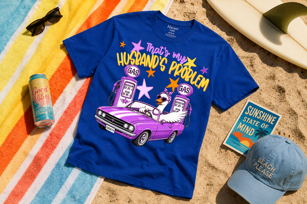 Husbands problem short sleeve shirt