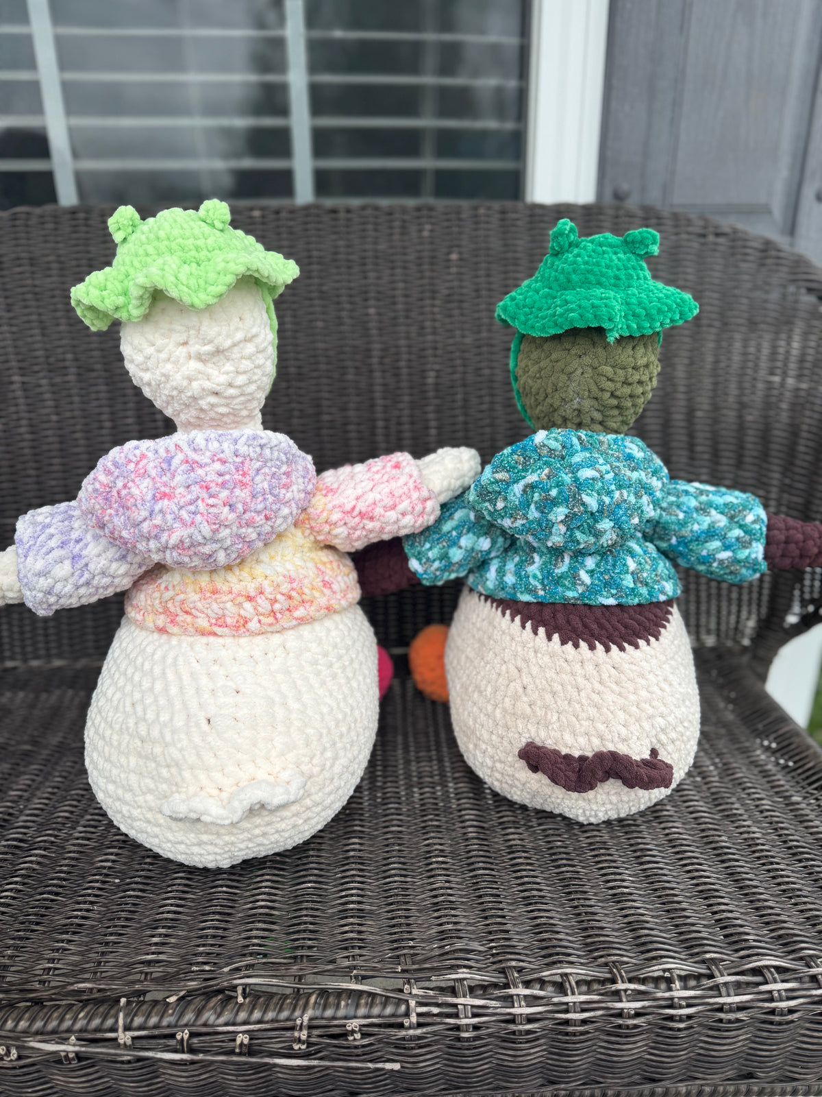 CUSTOM Porch Goose/Duck Crochet Stuffie