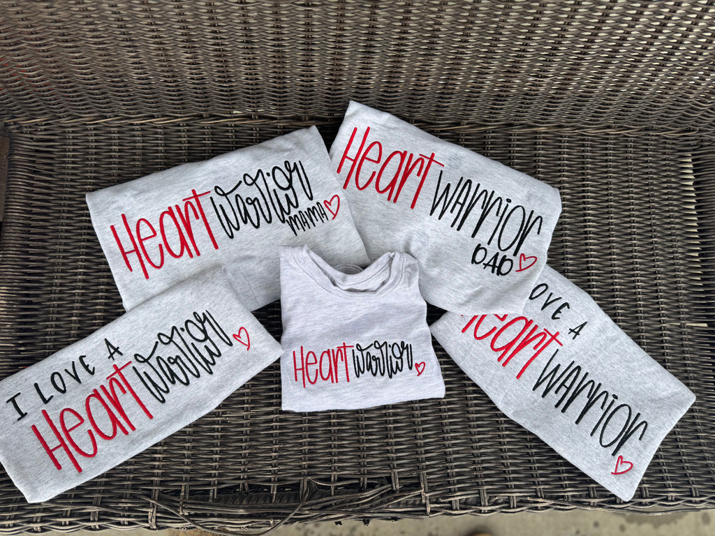 Heart Warrior short sleeve shirt
