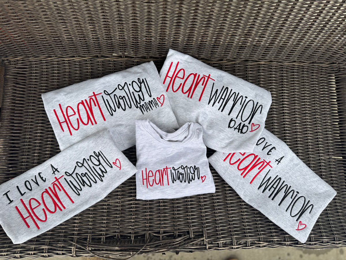 Heart Warrior short sleeve shirt