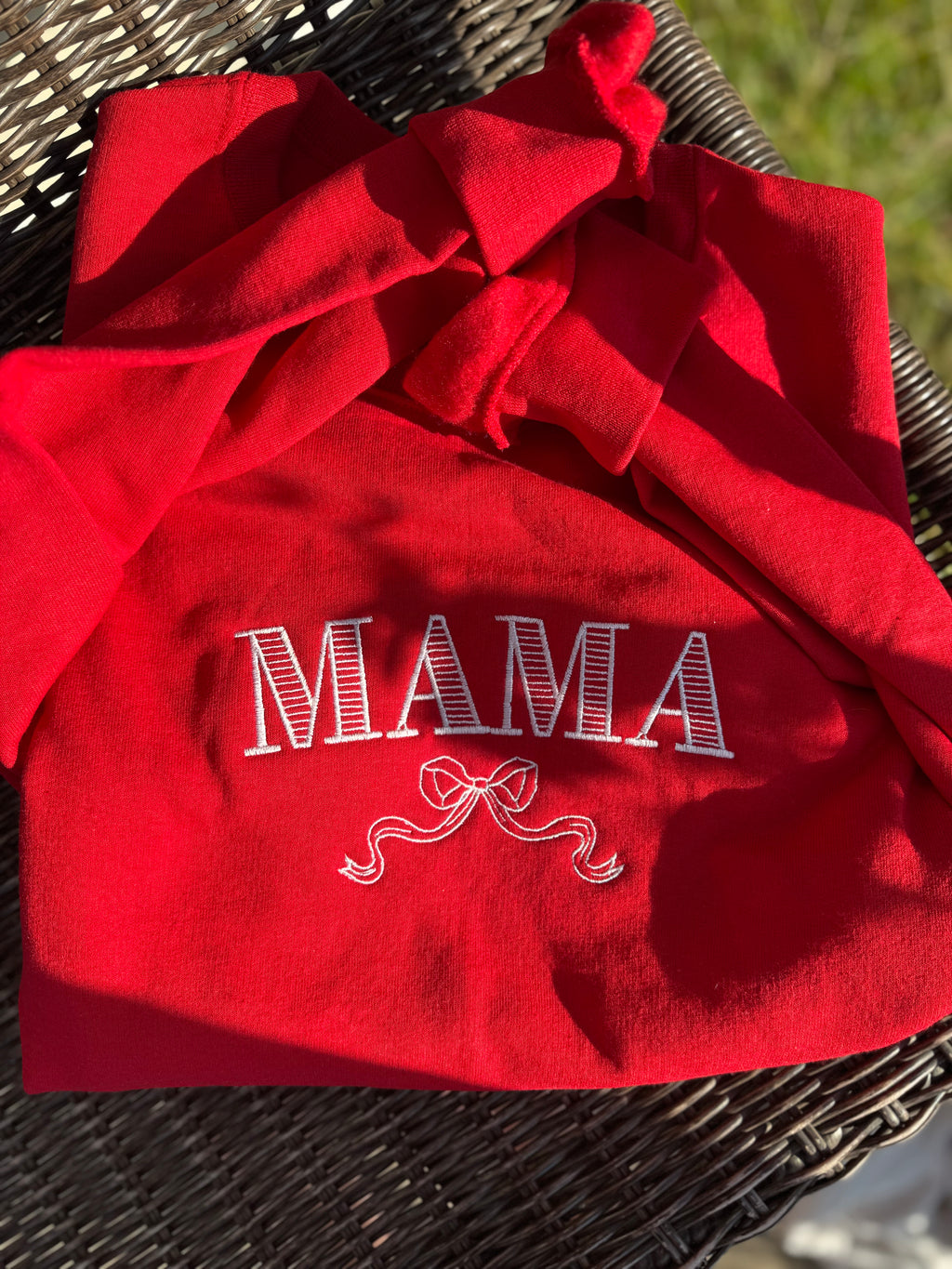 Mama Embroidered Sweatshirt