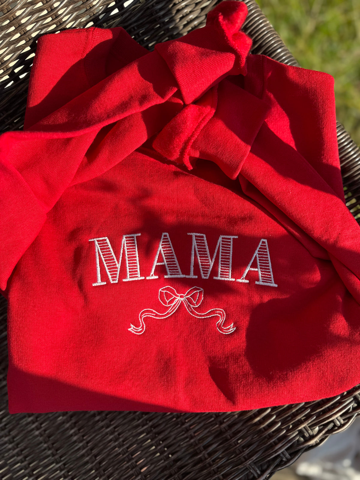 Mama Embroidered Sweatshirt