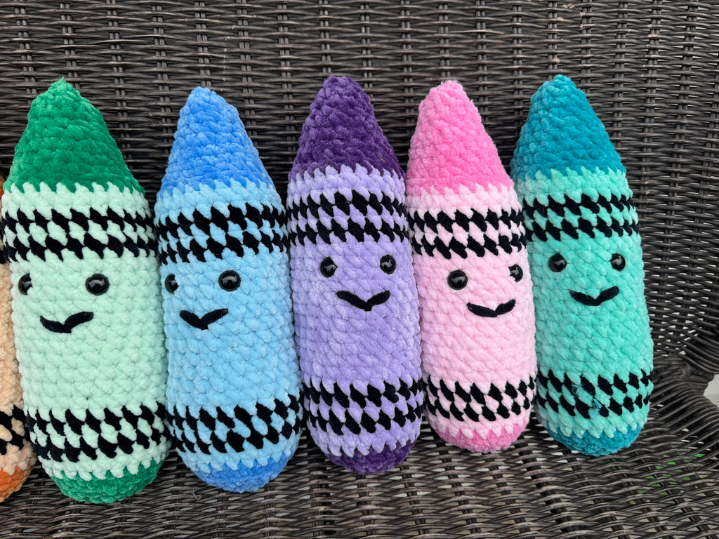 Crochet Crayon Collection