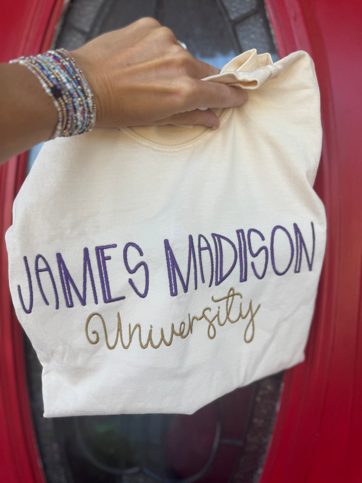 Custom School Embroidered Short Sleeve Shirt