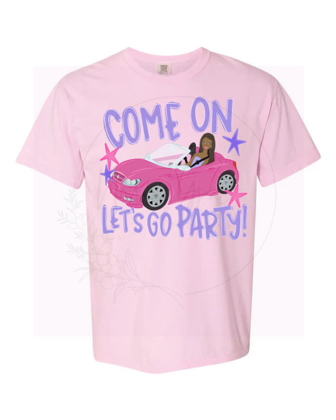 Let’s go party short sleeve tee