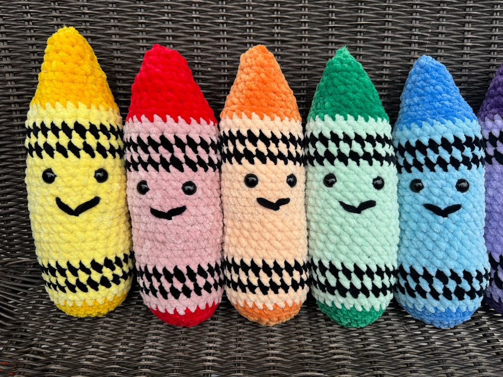 Crochet Crayon Collection