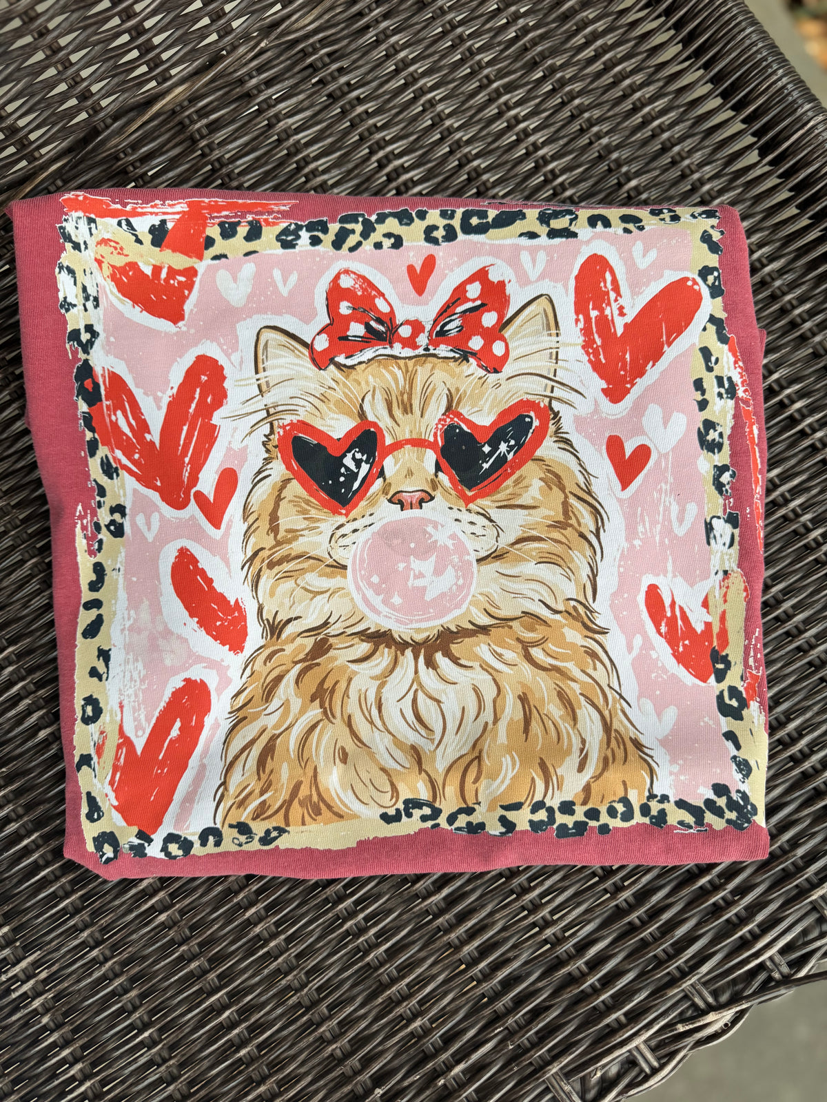 Sassy Cat Short Sleeve Shirt