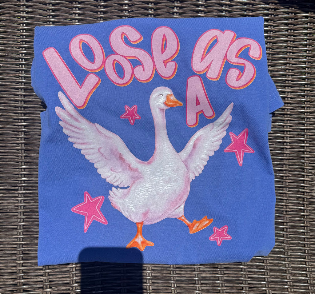 Loose as a goose short sleeve shirt