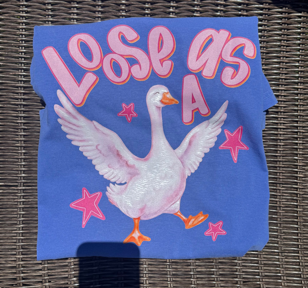 Loose as a goose short sleeve shirt
