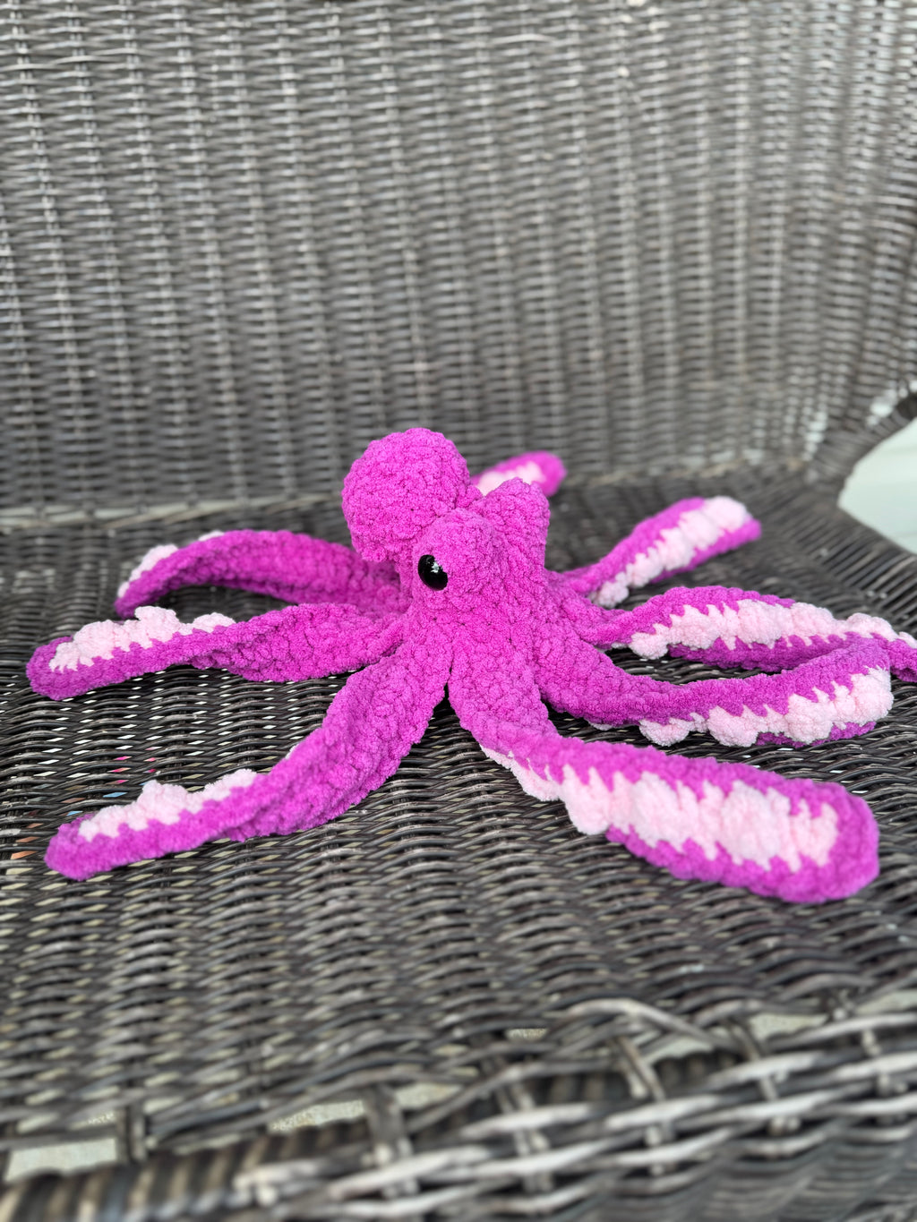 Octopus crochet plush