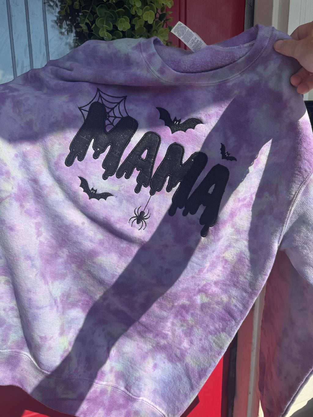 Spooky Mama embroidered sweatshirt