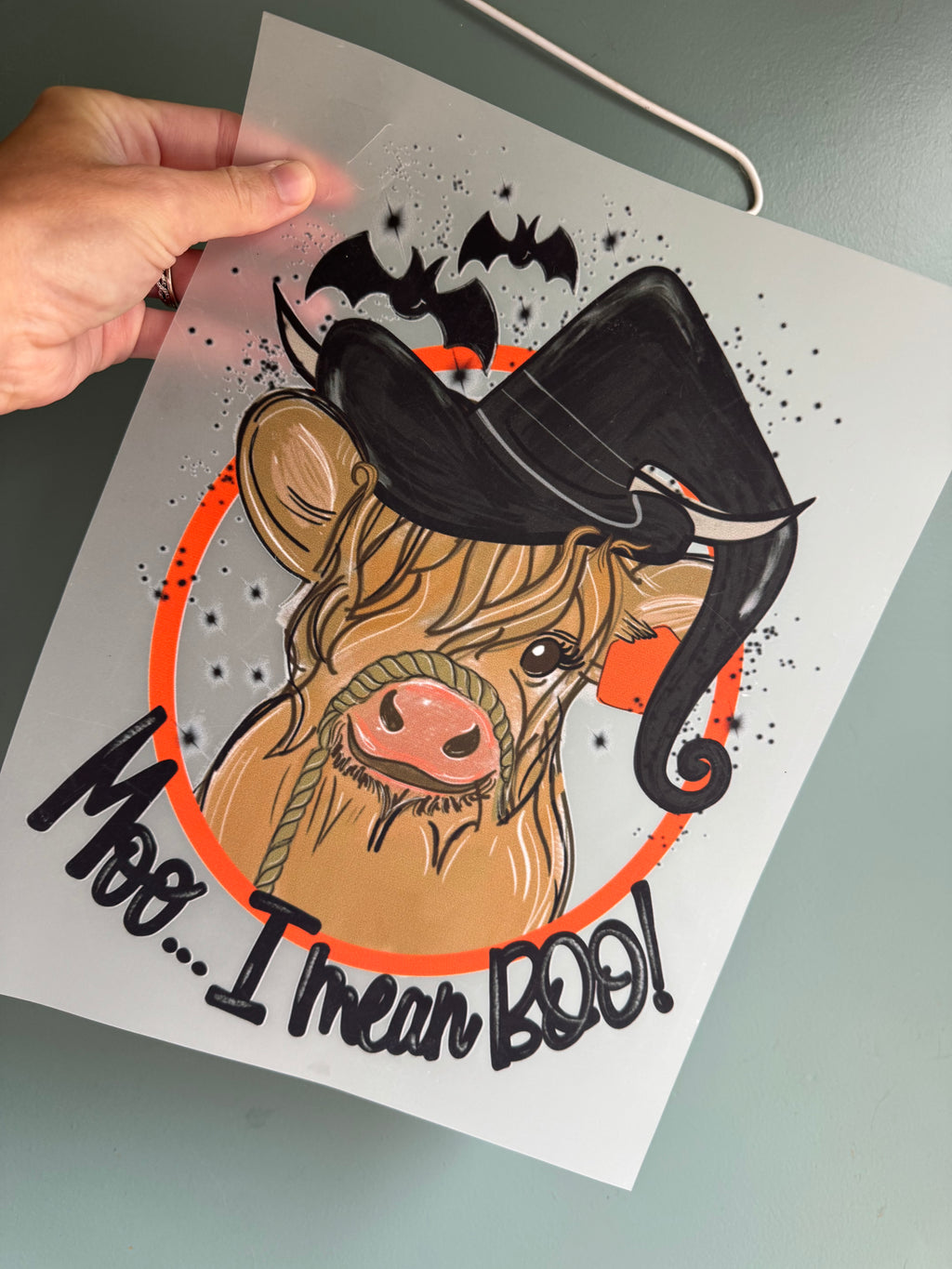 Halloween cow shirt