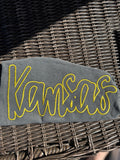 Kansas State embroidered short sleeve shirt