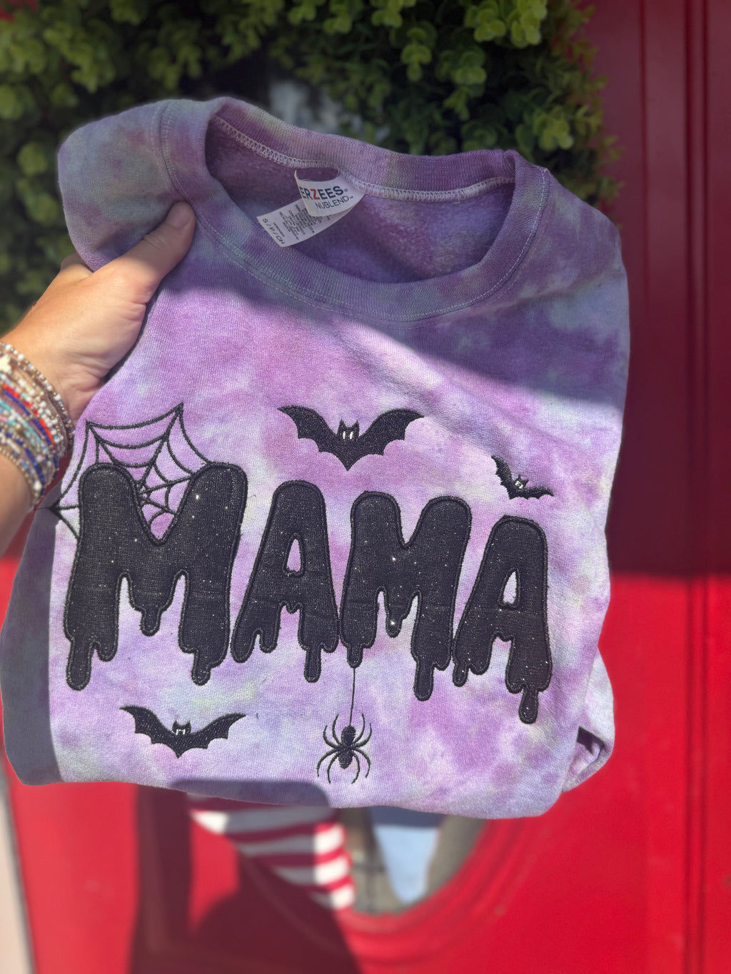 Spooky Mama embroidered sweatshirt