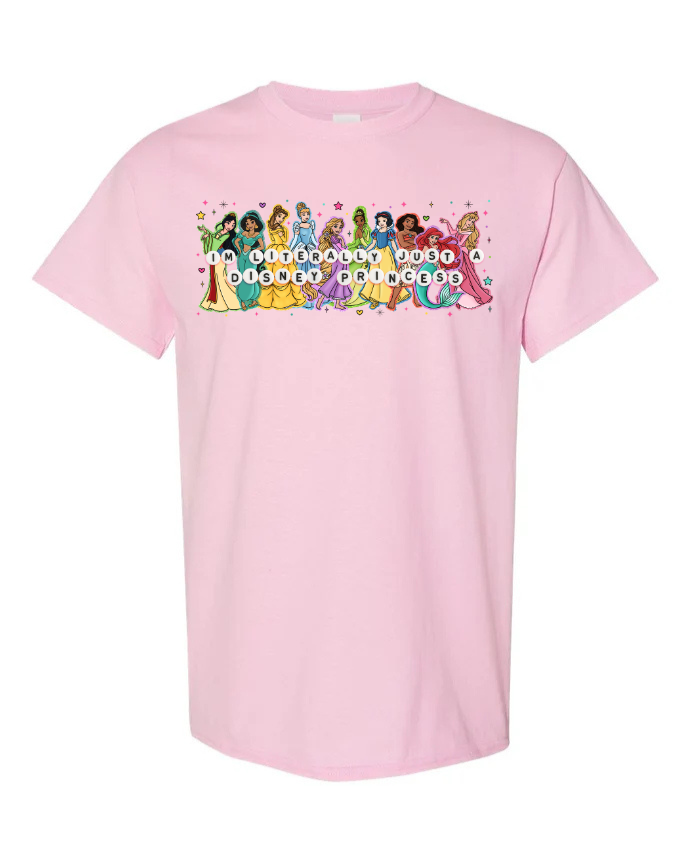 I’m literally just a princess short sleeve shirt