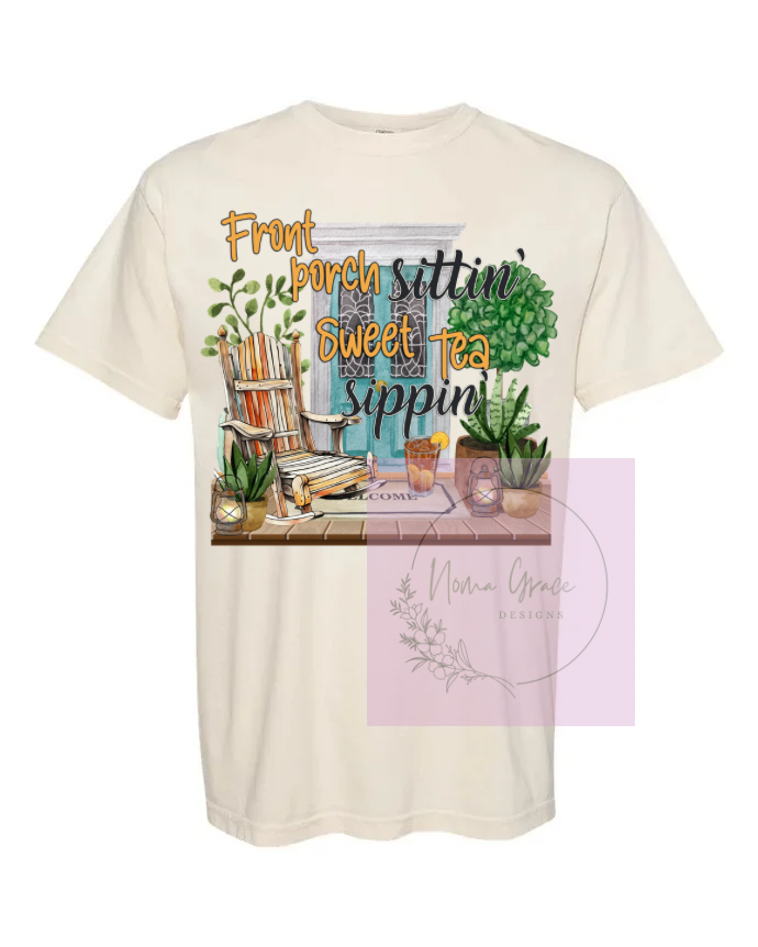 Sweet tea sipping short sleeve shirt