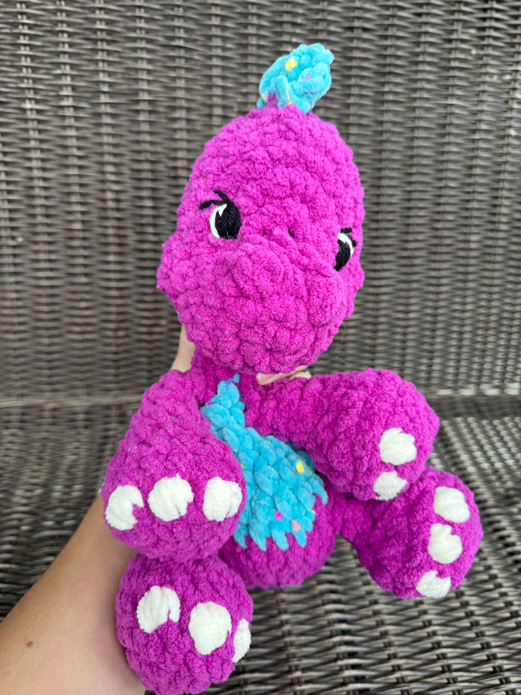 Crochet Dinosaur Plush
