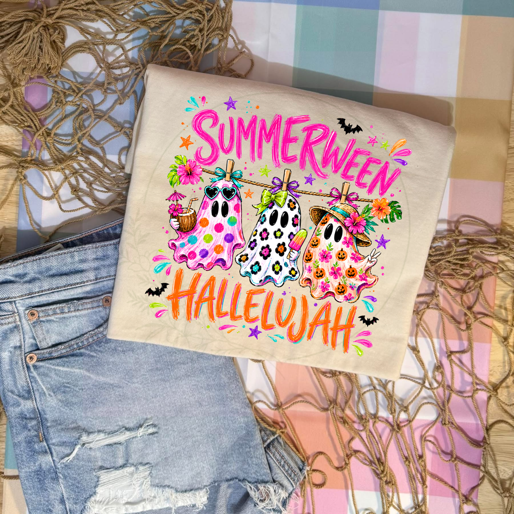 Summerween Hallelujah short sleeve tee